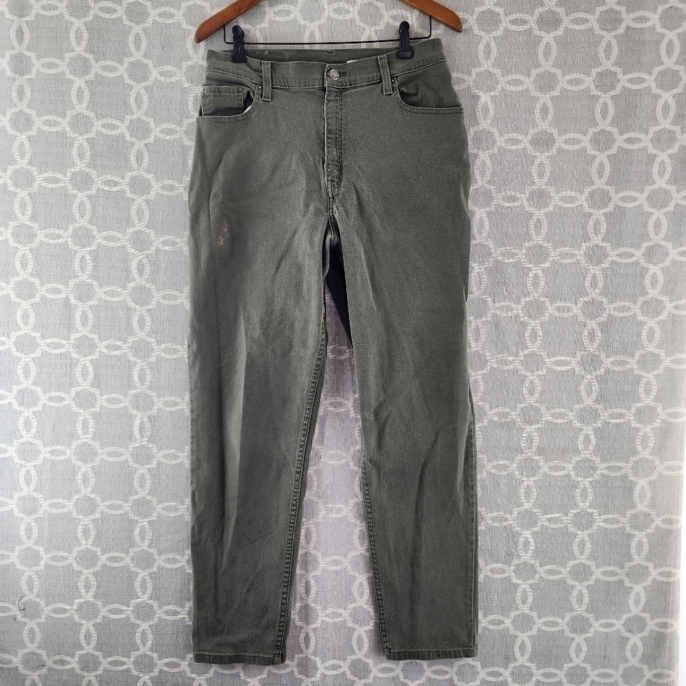 Levi's High-Rise Women's Jeans in Olive Green